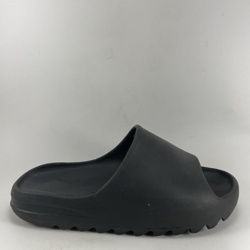 adidas Yeezy Slides Black Onyx Mens 9 EUR 43-44 Slip On Sandal Shoes
